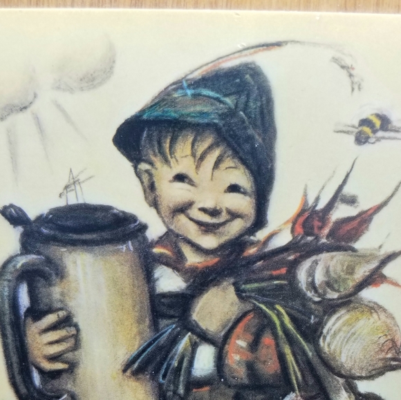 Vintage Signed Hummel Wall Art - Picture 5 of 5